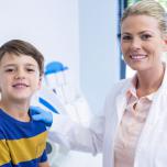 Denti gialli bambini
