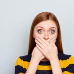 Bocca senza denti