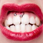 Piercing denti