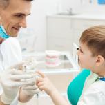 Sigillatura denti bambini