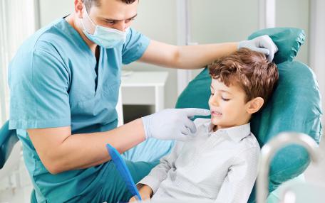 Fistola gengivale bambino